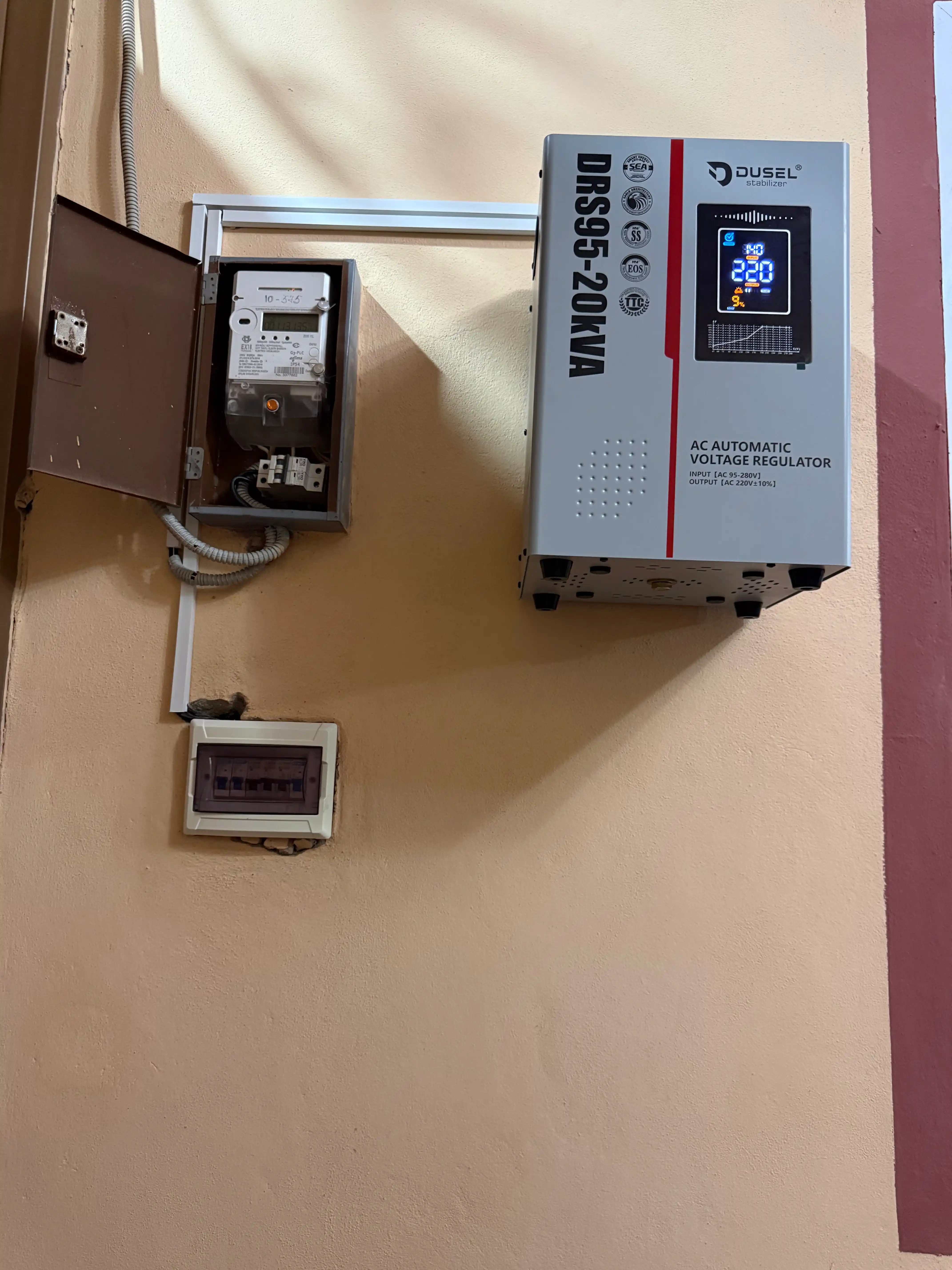 Dusel kuchlanish stabilizatori 10KVA, 12KVA, 15KVA, 20KVA