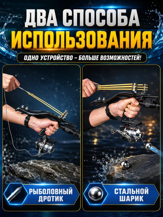 O‘q va g‘altakli baliq ovlash rogatkasi, boufishing