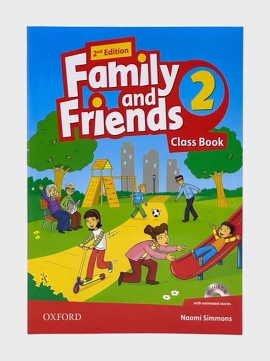 Family and Friends 2 Class Book+Workbook Naomi Simmons 210x297 A4 формате