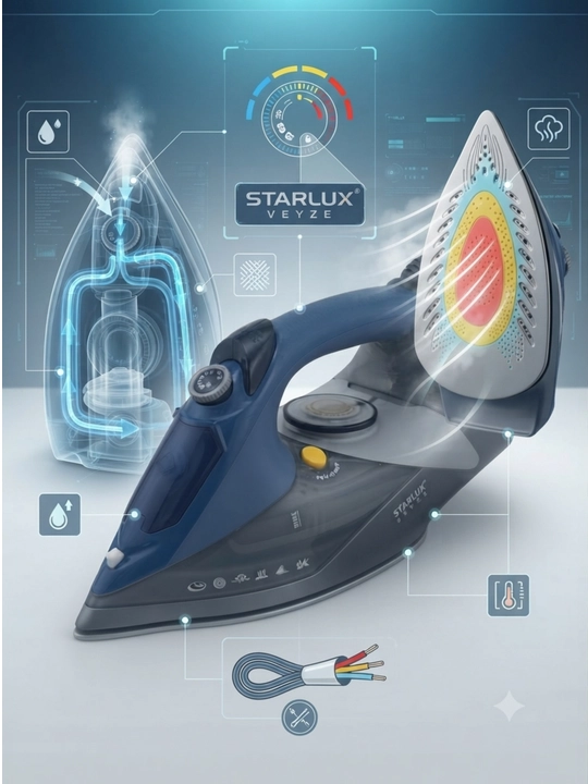 Starlux 32686– Высокотехнологичный паровой утюг - 
