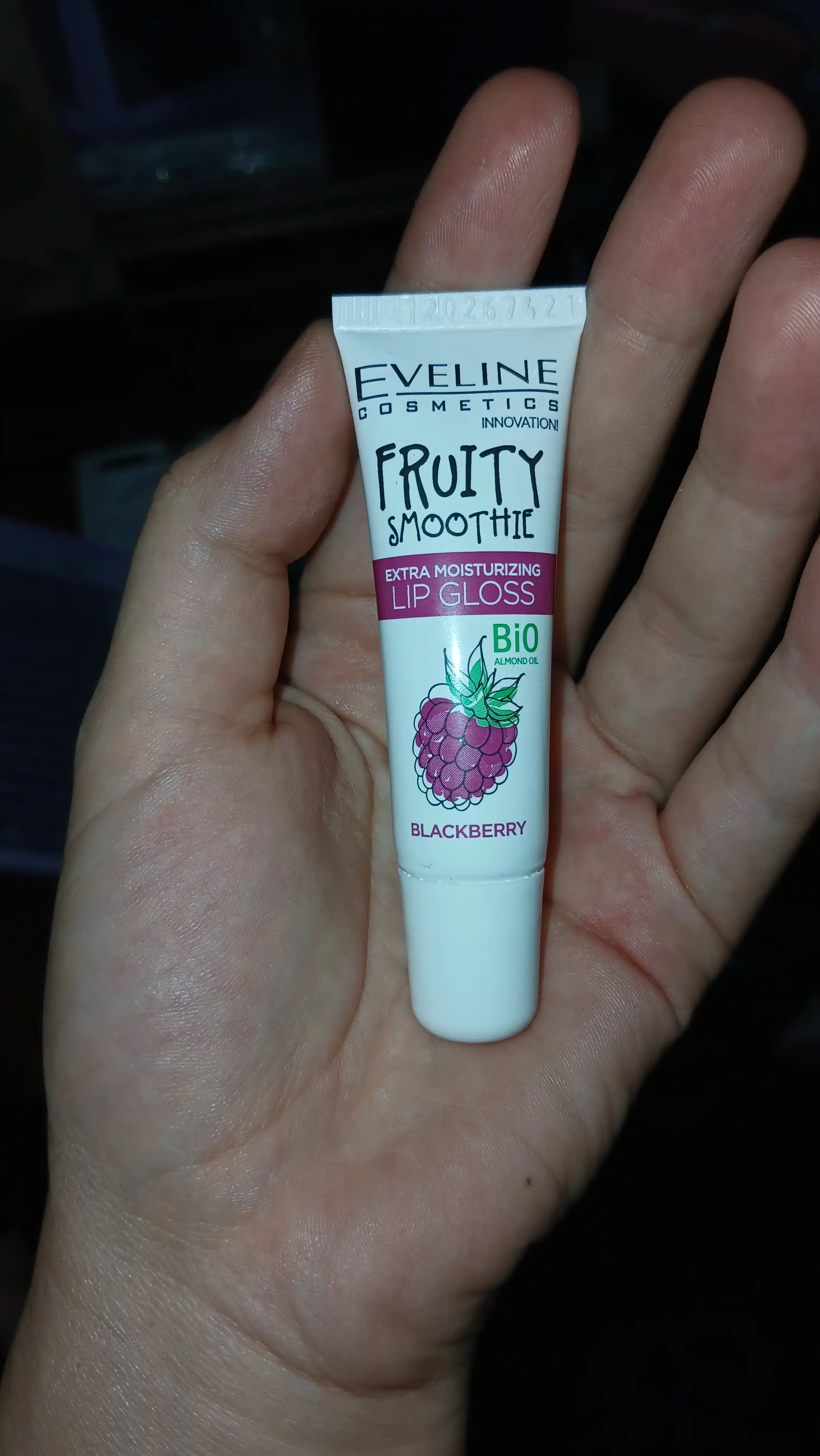 Yuz uchun blesk Eveline Fruity Smoothie, maymunjon, 12 ml