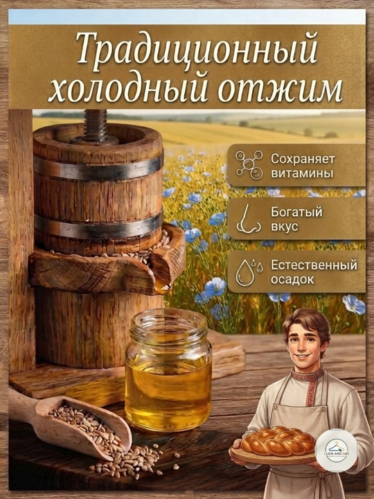 Масло подсолнечное "Золотой Блеск", 5 литров