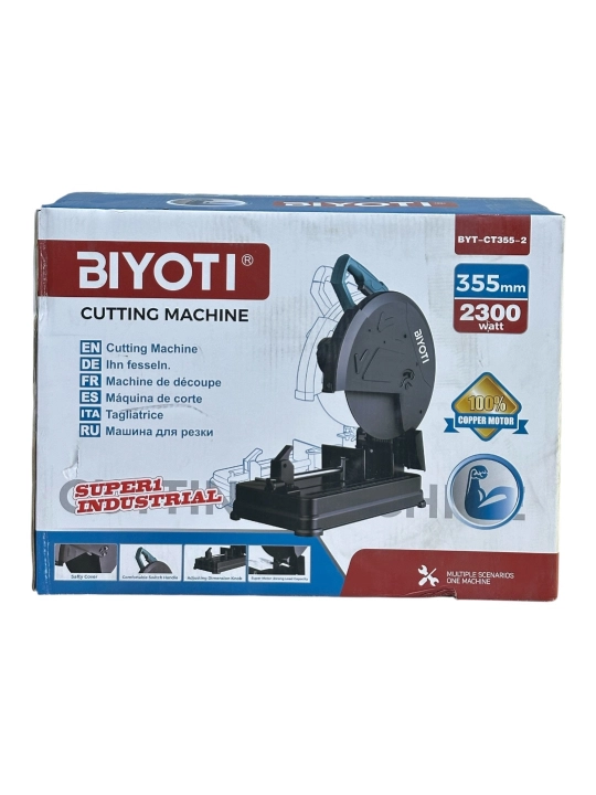 Торсионная пила для резки металла, труборез, BIYOT BYT-CT355-2