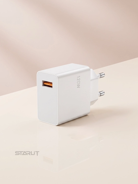 Сетевое зарядное устройство USB-C 120 Вт, для быстрой зарядки смартфонов и планшетов