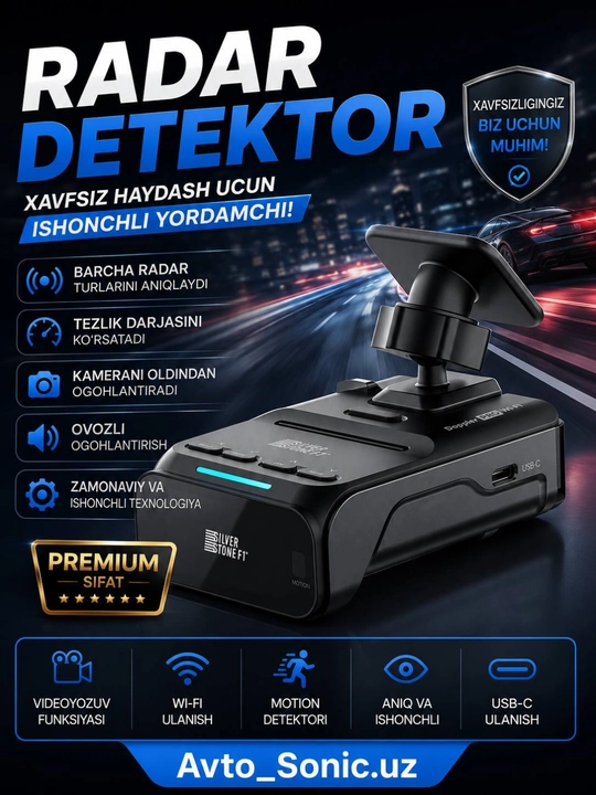 SilverStone F1 Doppler PRO Wi-Fi radari detektori - 