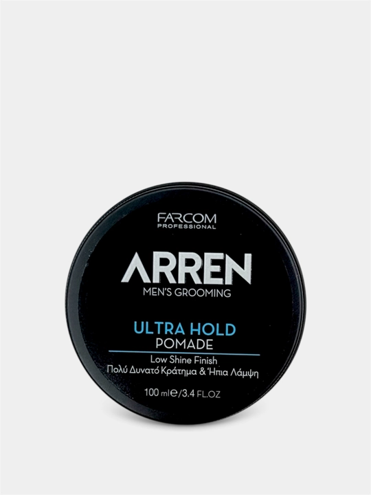 Kuchli fiksatsiyali soch turmagi geli Farcom Pro, erkaklar va ayollar uchun, 100 ml