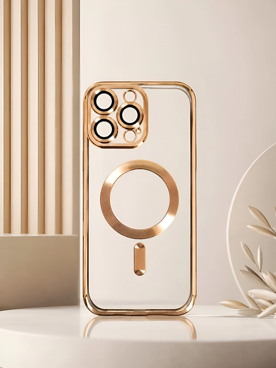 Чехол для iPhone 11/13/13 Pro/16 Pro/17Pro Max, прозрачный силиконовый, с защитой камеры