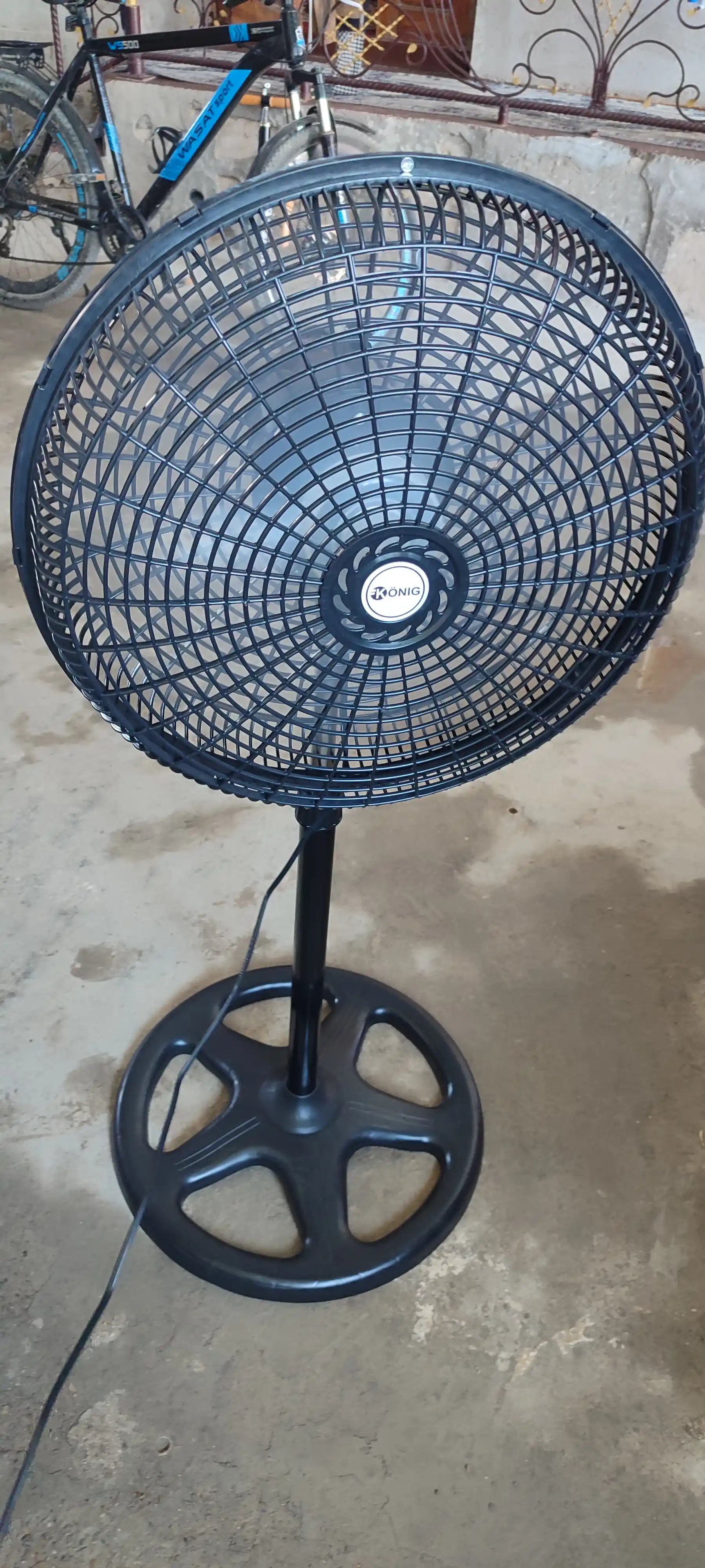Ventilyator 70 Vt, 3 tezlik, mexanik boshqaruv