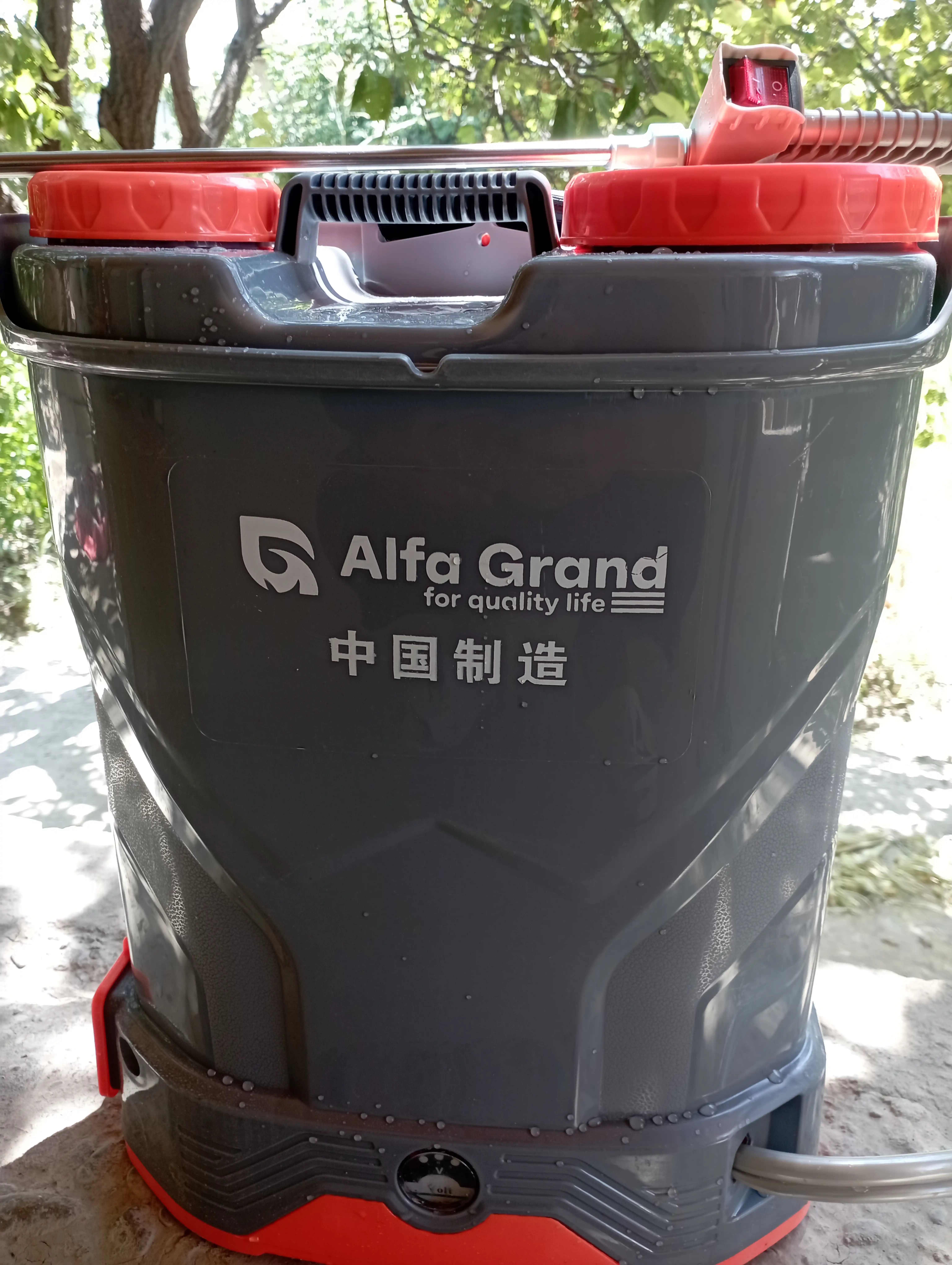 Bog‘ va daraxtlar uchun 20 litrli Alfa Grand akkumulyatorli purkagichi