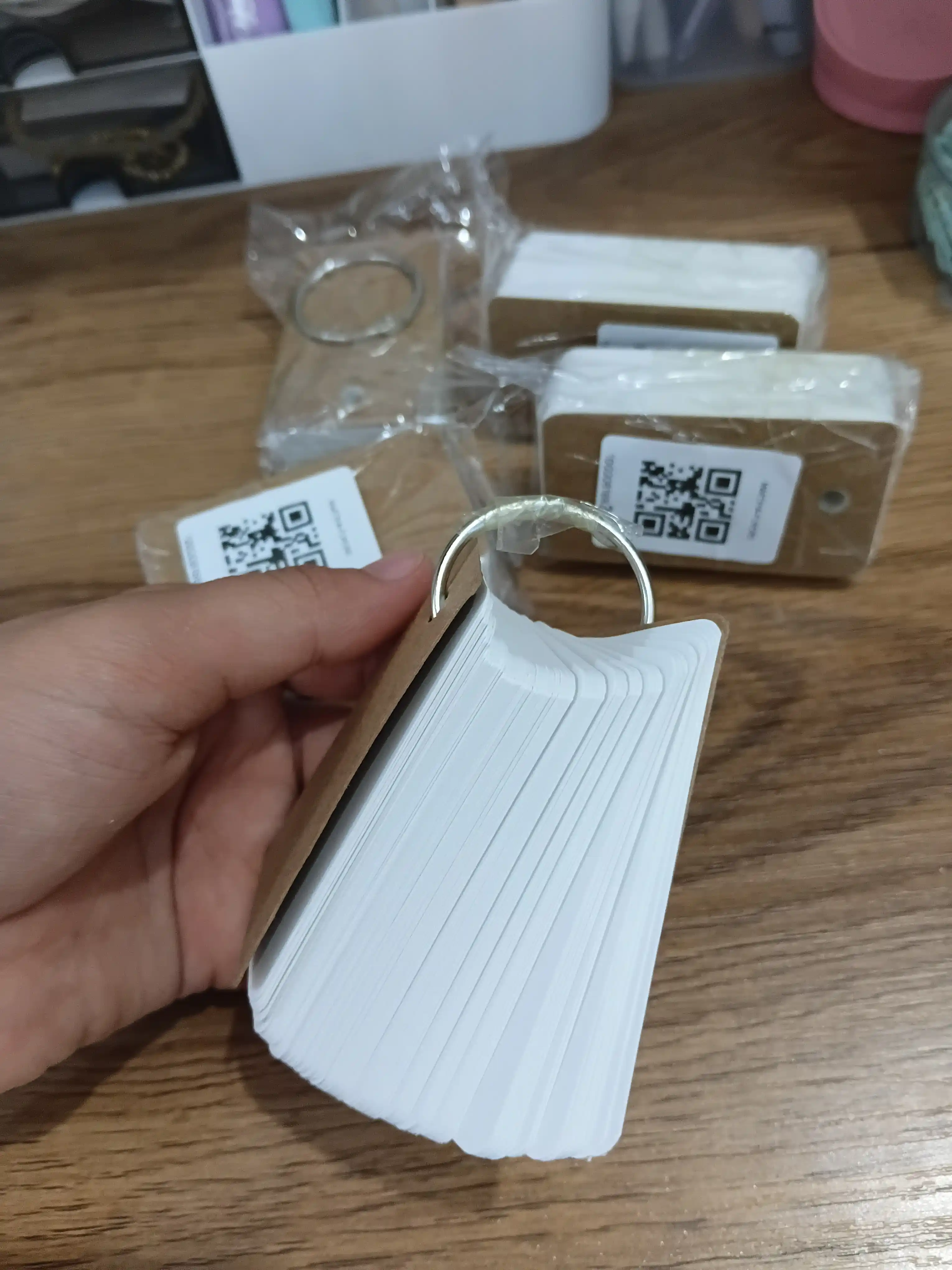 Flash card, stikr, soʻz yodlash uchun karta toplami 100 varoqchali