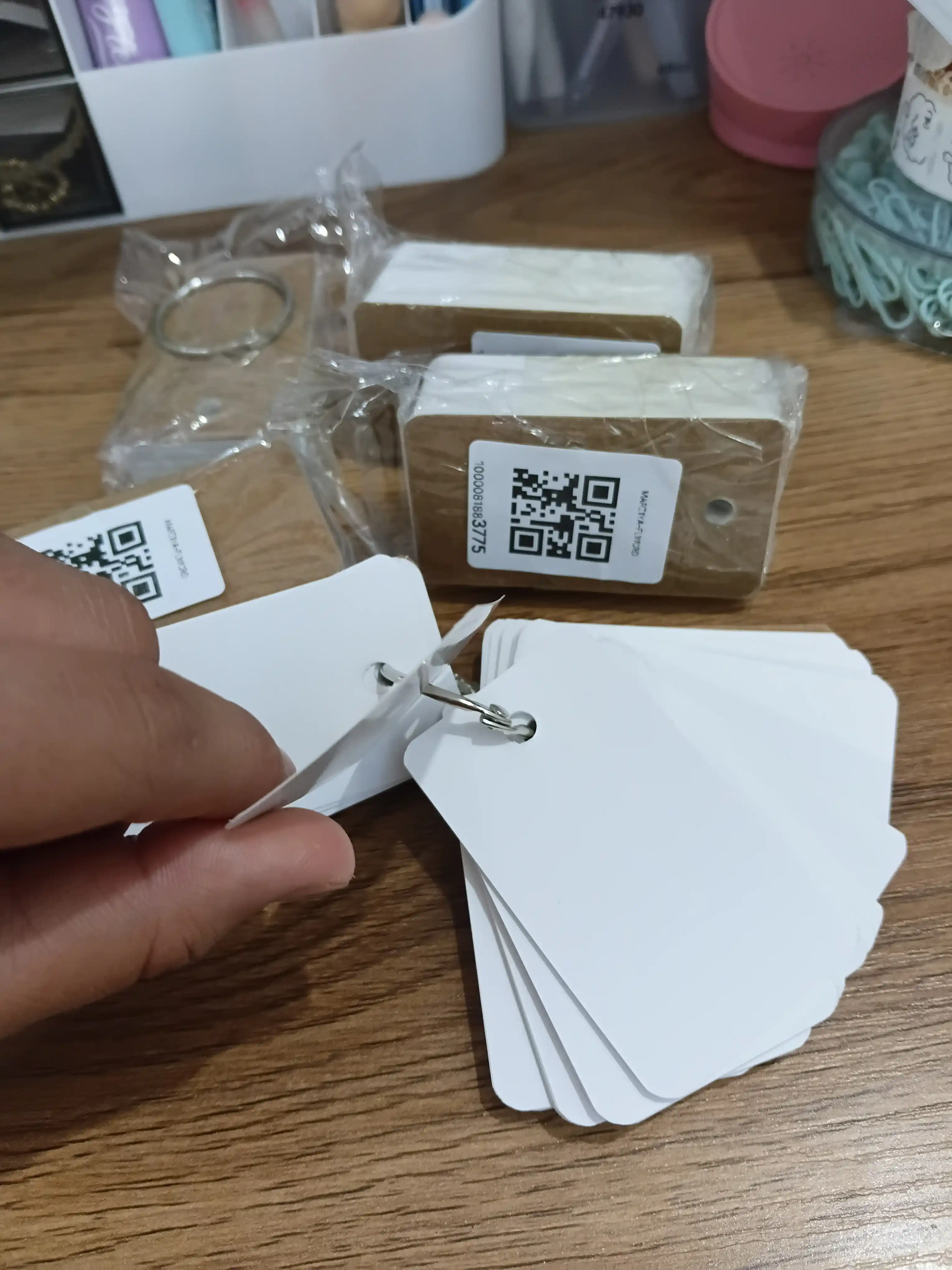 Flash card, stikr, soʻz yodlash uchun karta toplami 100 varoqchali
