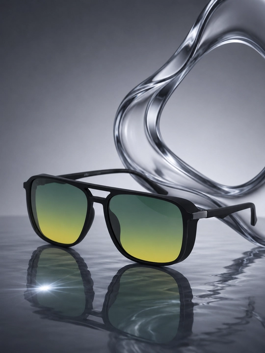 Очки, желтые, ночные антибликовые, для вождения, солнцезащитные