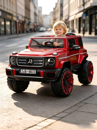 UTV 12V bolalar elektromobili, 2.4GHz pult, LED, 35 kg gacha, 2-13 yosh, USB AUX musiqa