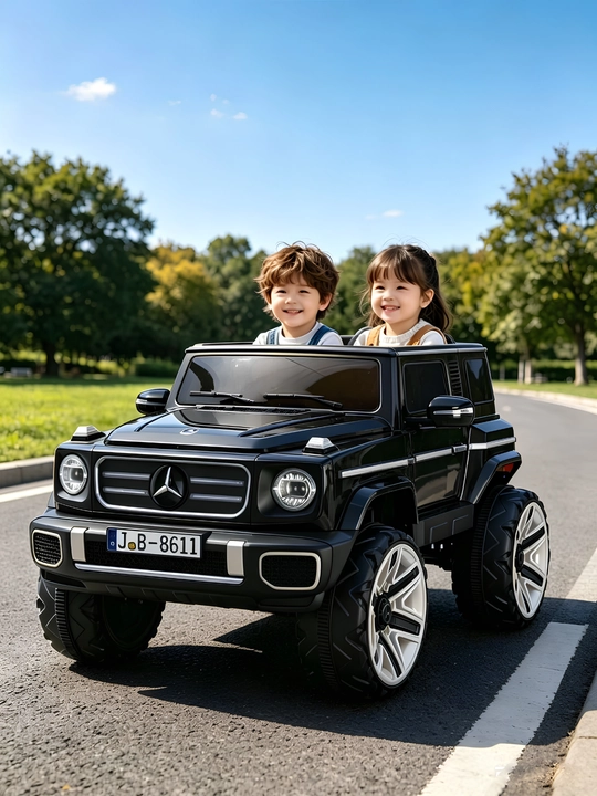 UTV 12V bolalar elektromobili, 2.4GHz pult, LED, 35 kg gacha, 2-13 yosh, USB AUX musiqa