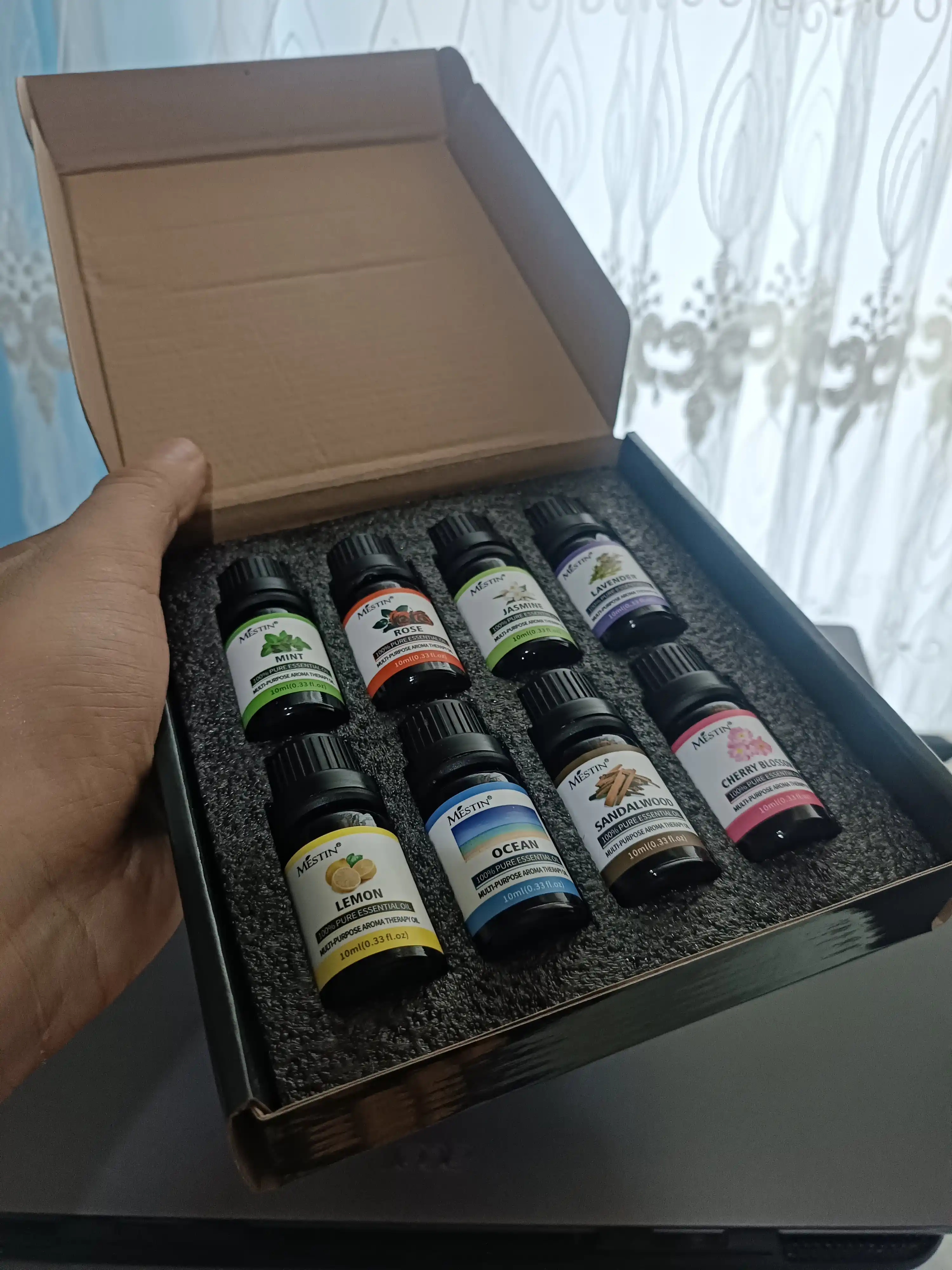 Aromatizator efir moy diffuzor, efir moylar to‘plam, avtomobil uchun, uy, aromaterapiya
