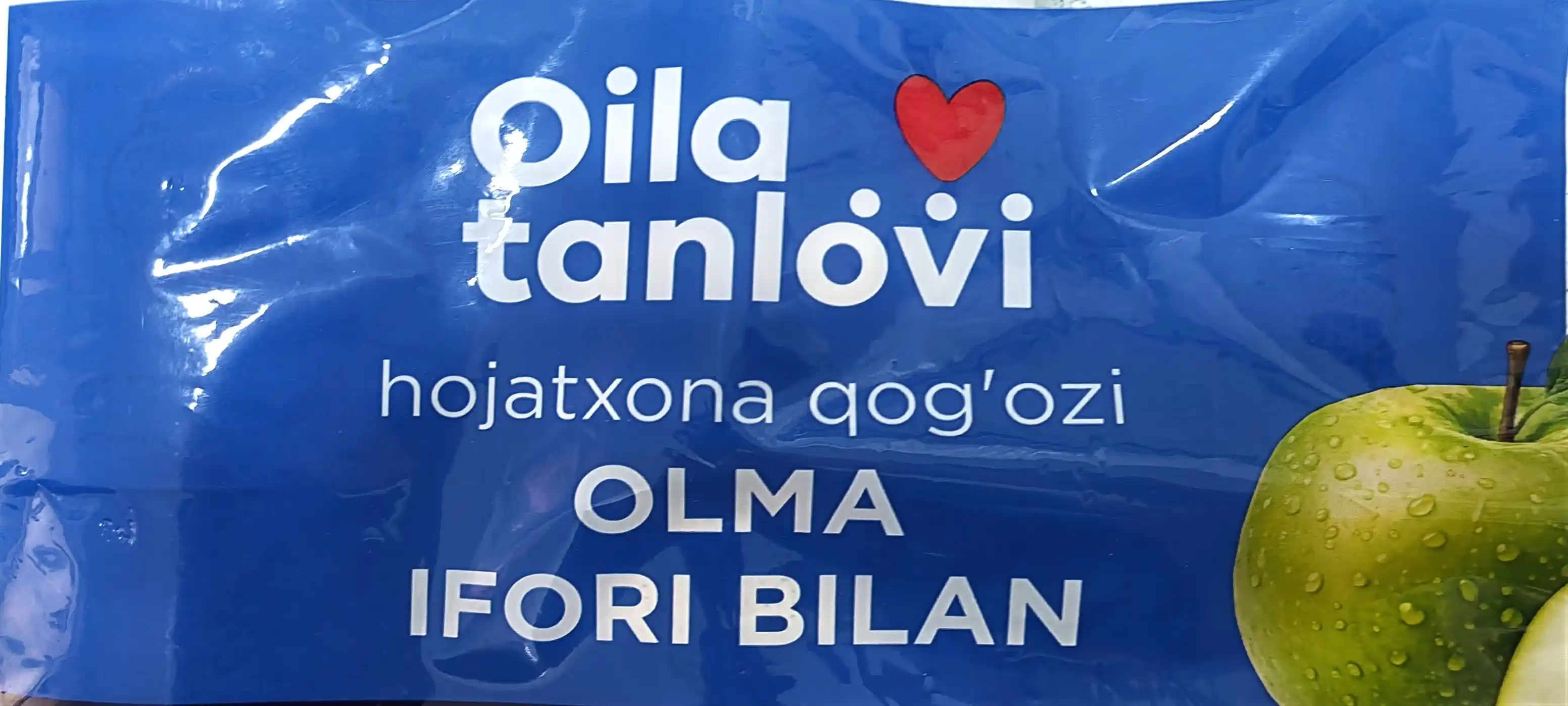 Бумага туалетная Oila tanlovi, 3 слоя, 8 шт