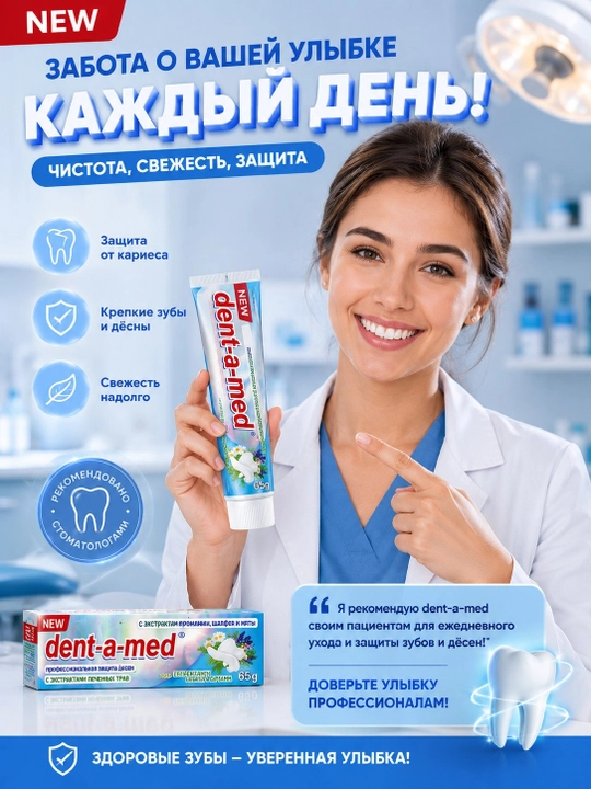 Зубная паста 