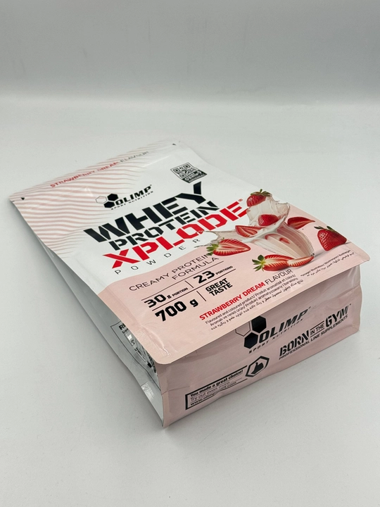 Olimp Whey protein xplode 700g протеин со вкусом клубника
