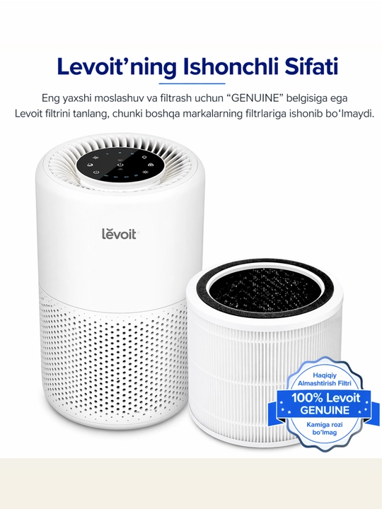LEVOIT Core 200 RF havo tozalagich filtri (Core 200S uchun)