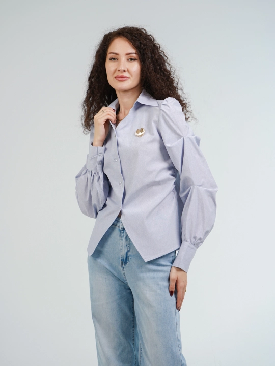 Ayollar ko‘ylagi, klassik, uzun yengli, paxtali, asosiy model