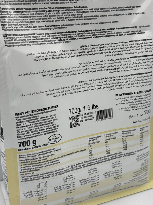 Olimp Whey protein xplode 700g протеин со вкусом Vaniila, Ваниль