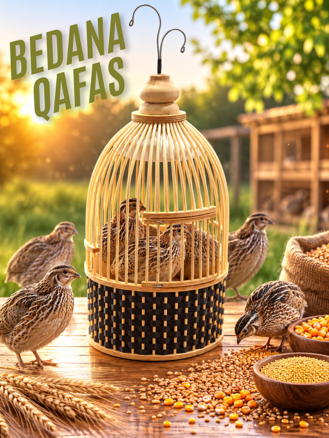 Bedana qafas 42 sm * 26 sm - 