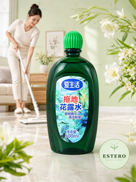Pol yuvish uchun o‘simlik ekstrakt gul hidli konsentrlangan tozalash vositasi, 500 ml  - 