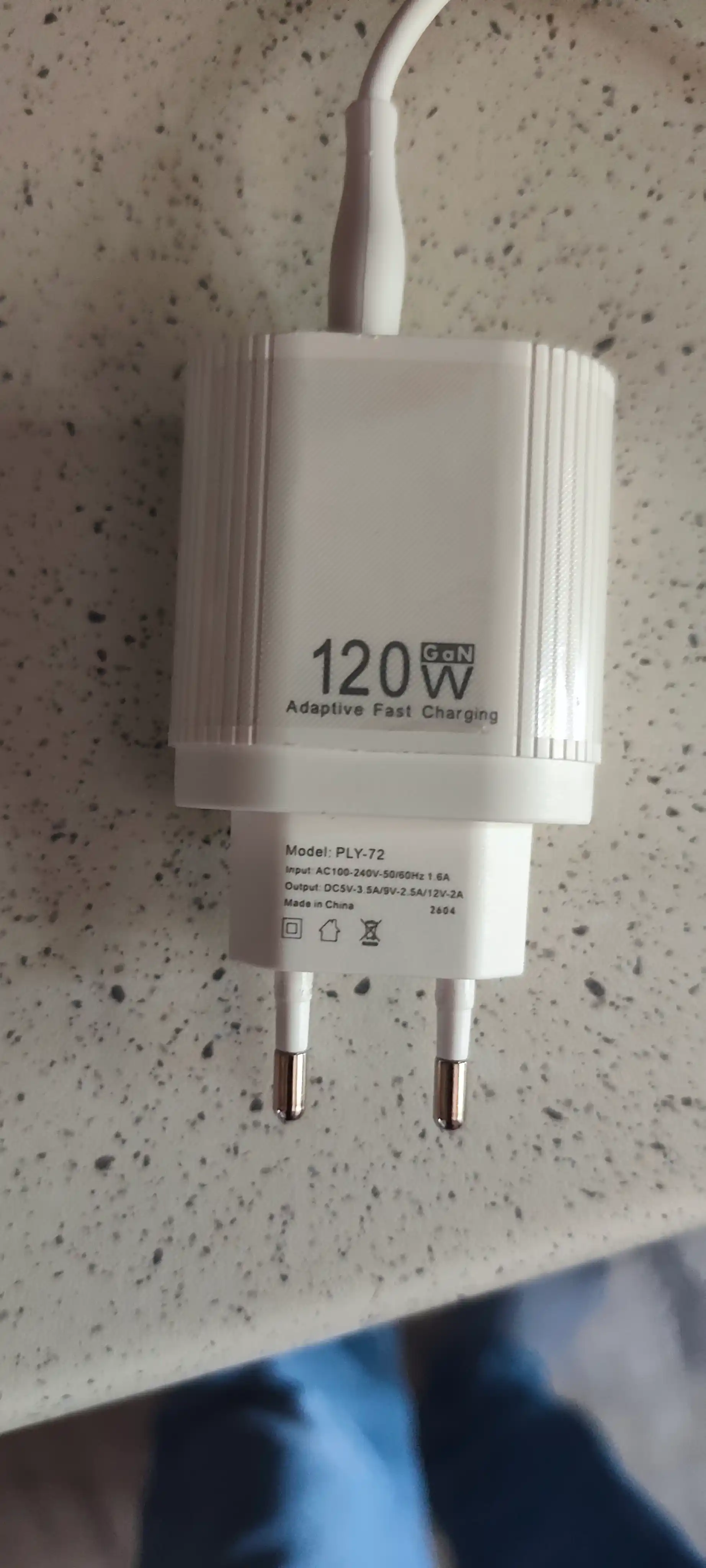 Сетевое зарядное устройство 120W GaN PLY-72 / PLY-72A Type-C или Micro USB