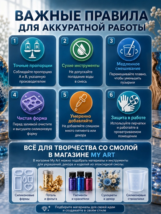 Epoksid smola ikki komponentli 1:1