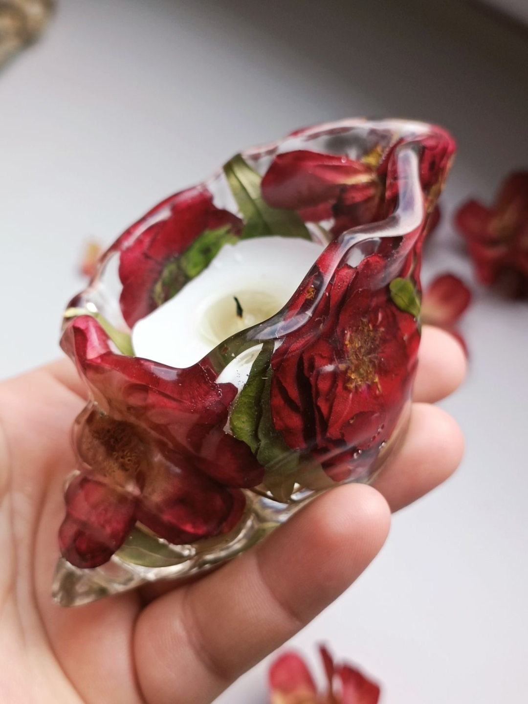 Силиконовaя форма ракушка, форма для гипса, смолы, молд подсвечник