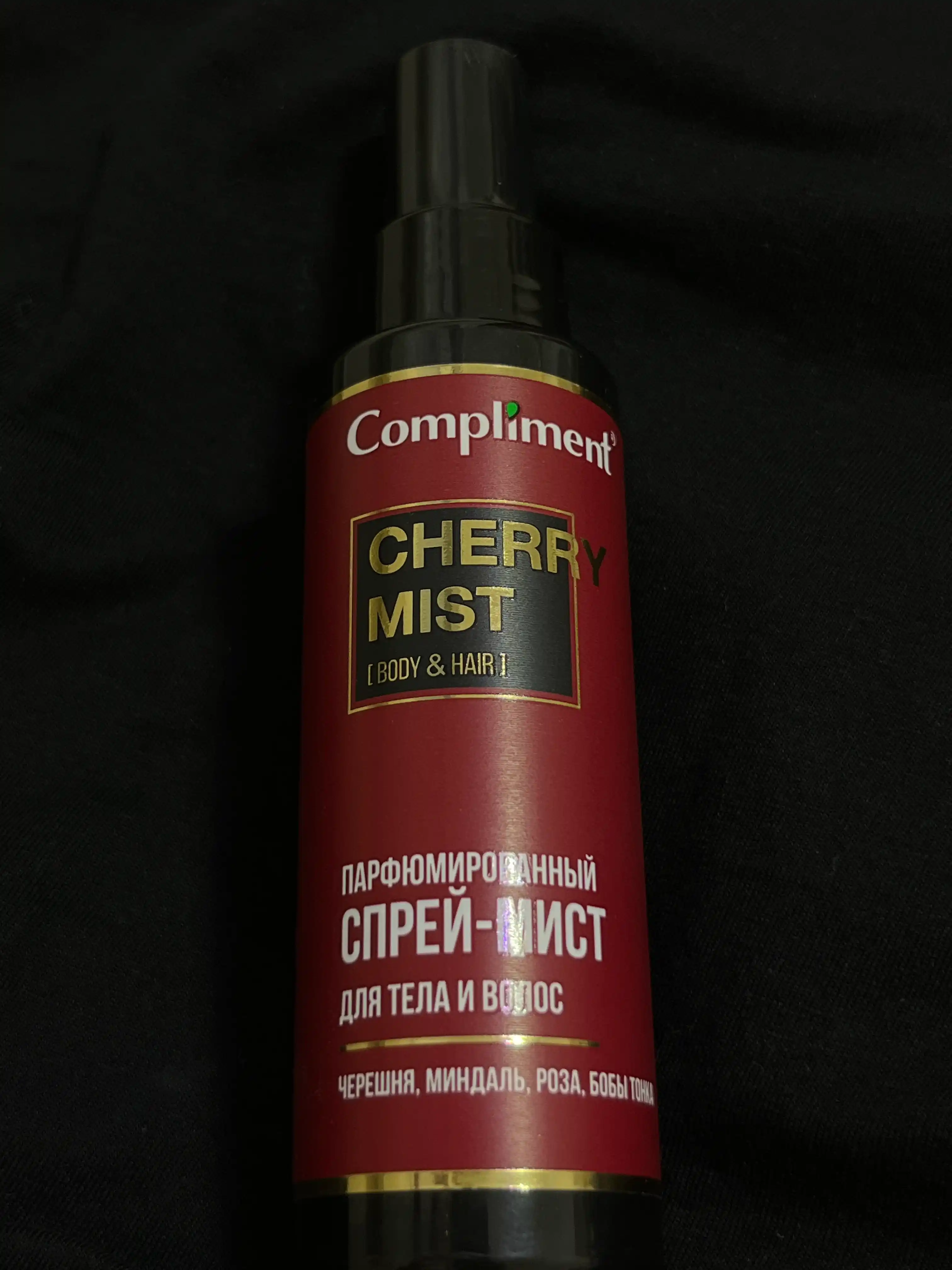 COMPLIMENT Sprey mist t, uchun va soch parfum Cherry, 110ml