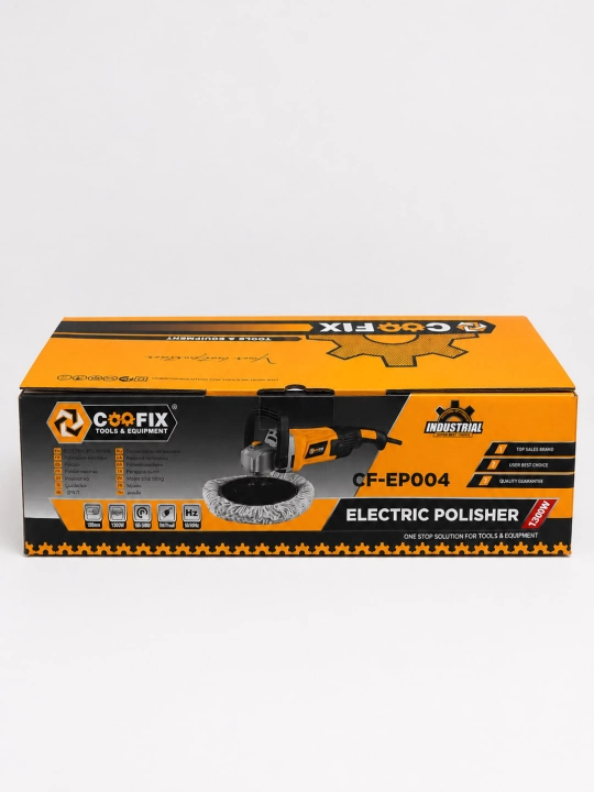 COOFIX elektr polirovka mashinasi, palirovka apparati, elektr silliqlagich 1300W 180mm