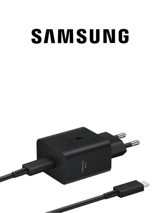 Samsung 45W (EP-T4511) USB-C zaryadlovchi adapteri, 1.8 m Type-C kabel (5A)