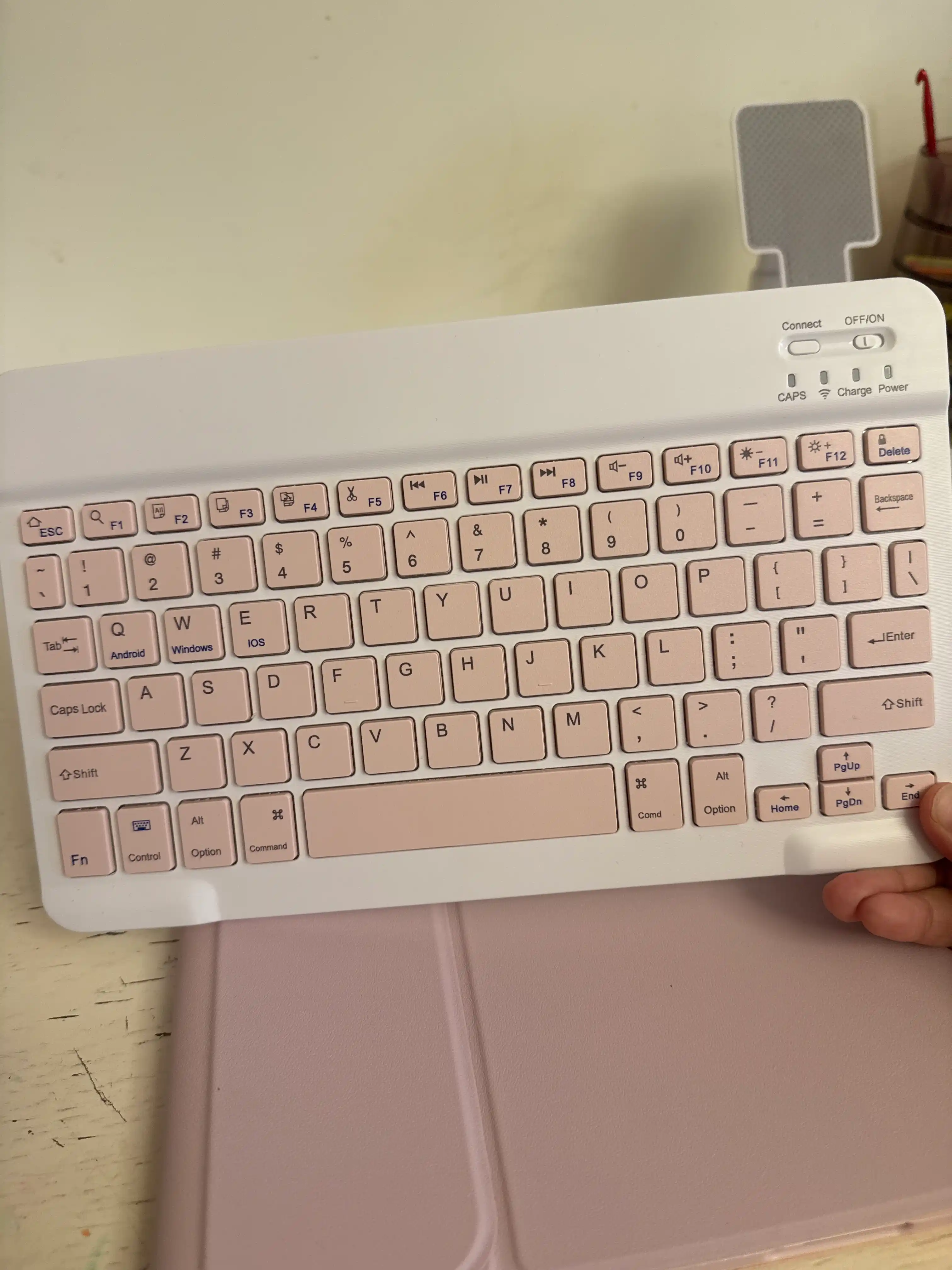 Чехол со съемной Bluetooth-клавиатурой и слотом для стилуса, для разных моделей iPad