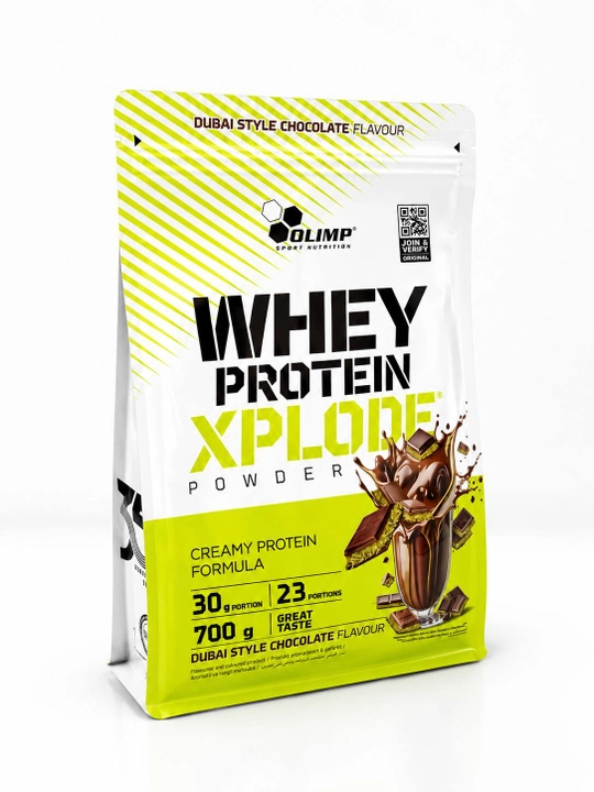 Olimp Whey protein xplode 700g протеин со вкусом Дубайский шоколад , Dubai chocolate - 
