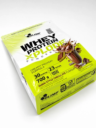 Olimp Whey protein xplode 700g протеин со вкусом Дубайский шоколад , Dubai chocolate