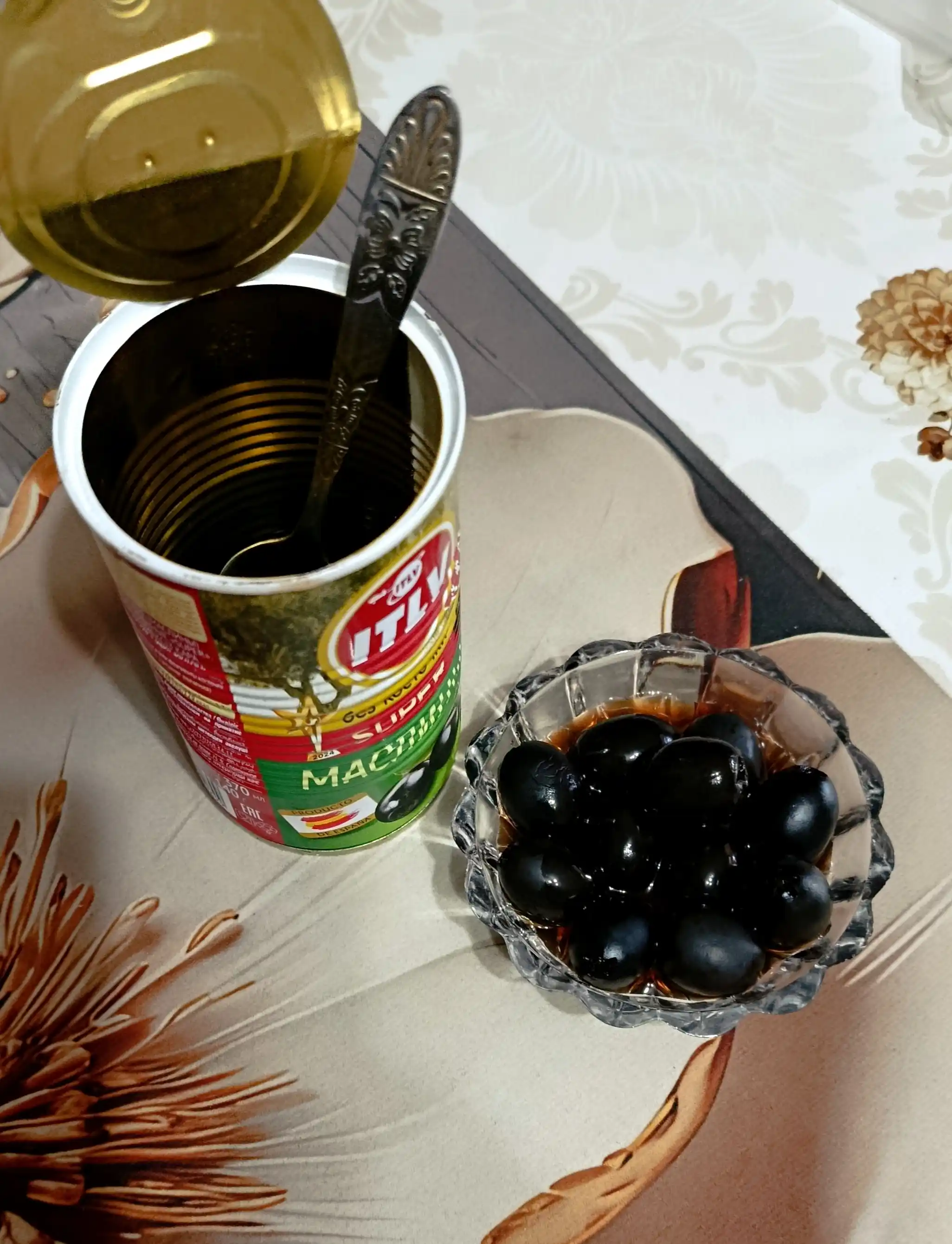 Qora zaytun Super ITLV danaksiz, 370 ml
