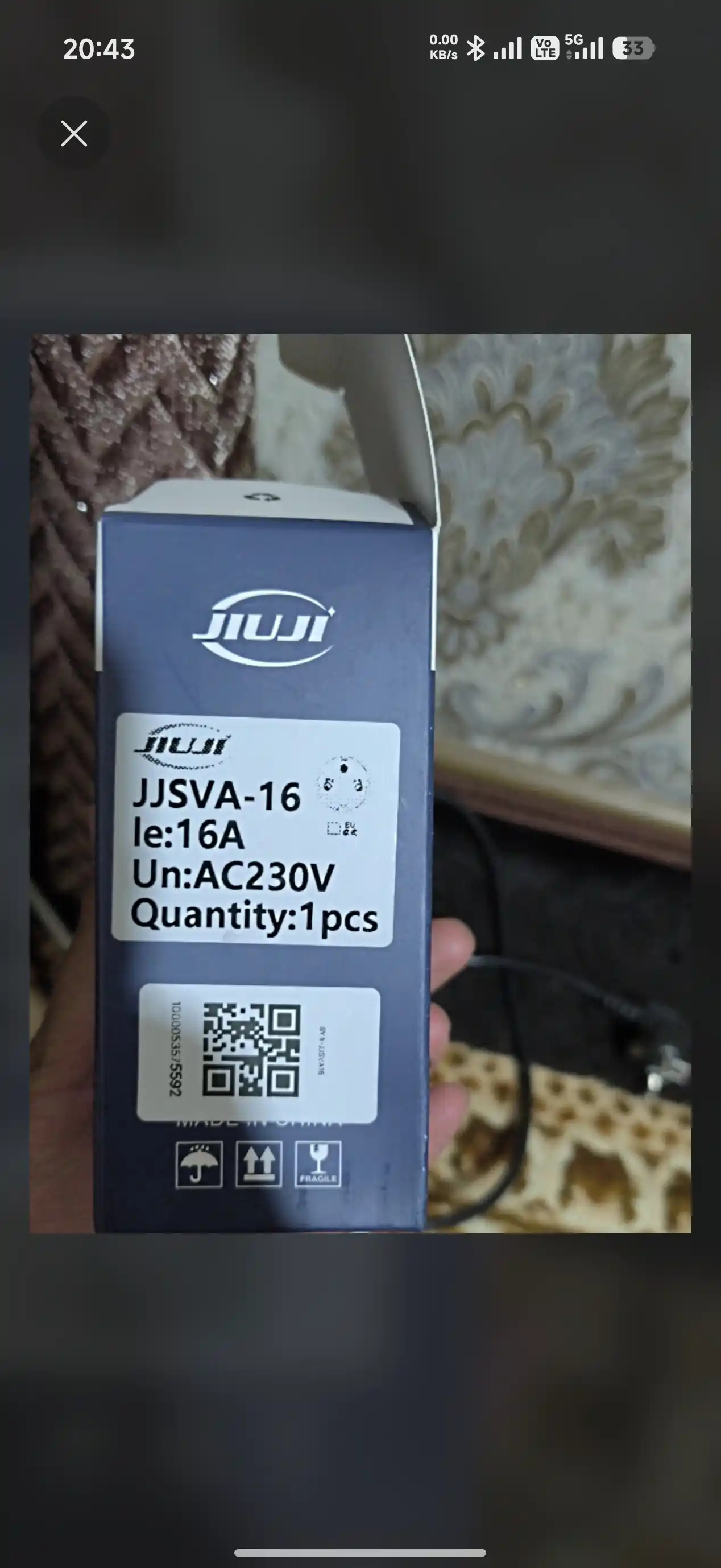 Реле напряжения и тока для розетки c амперметром LWJJSVA-16A, защита от обрыва нуля