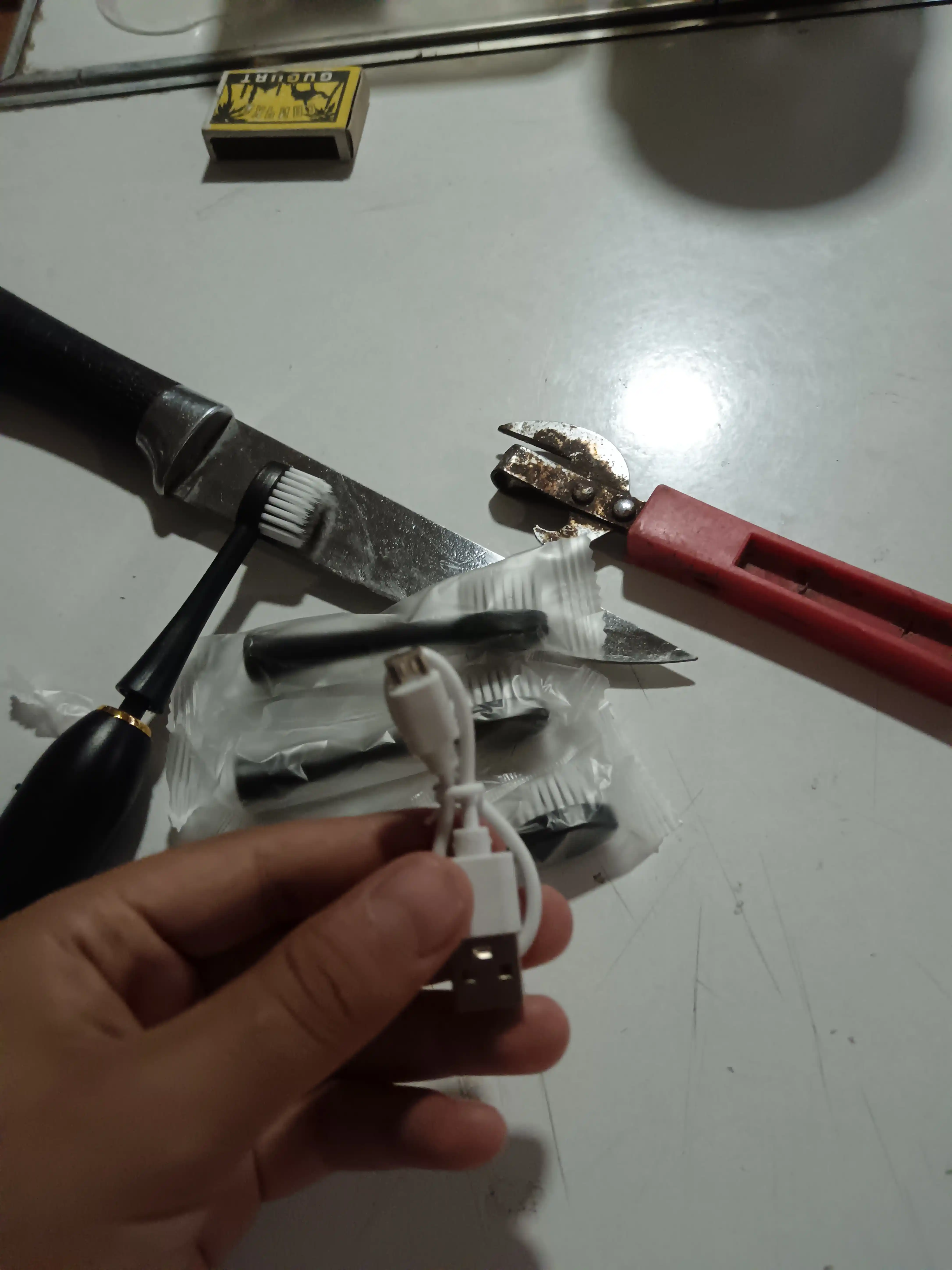 Elektr tish cho'tkasi, irrigator, bolalar va kattalar uchun tish cho'tkasi, 6 rejim