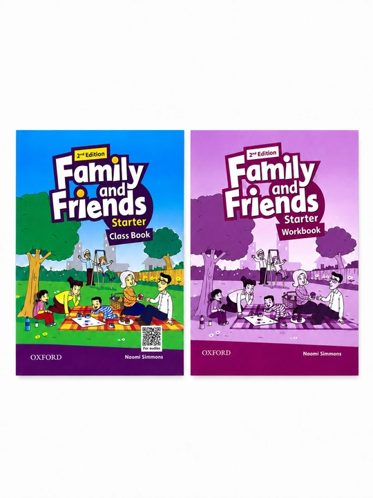 Family and Friends starter Class book+Workbook - 
