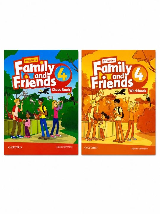 Family and Friends 4 Class book + Workbook - 