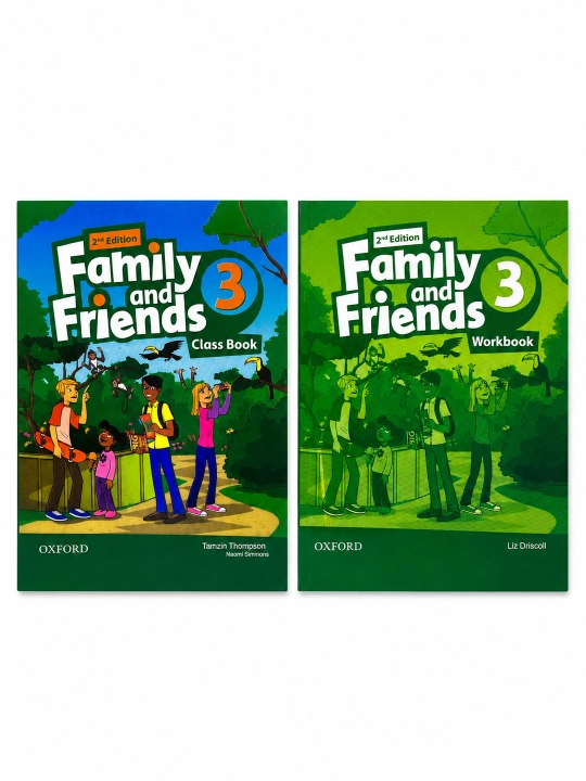Family and Friends 3 Class book, Workbook - 