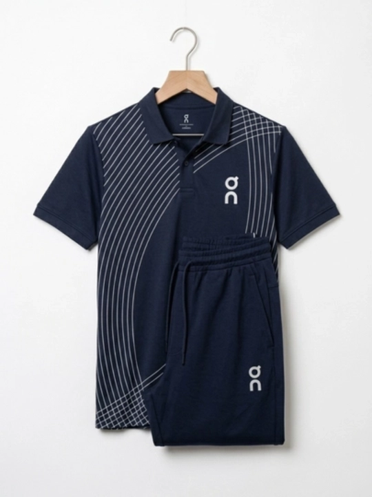 Ikki kishilik erkaklar kostyumi — Futbolka va shim, katta o‘lchamlar M, L, - XL