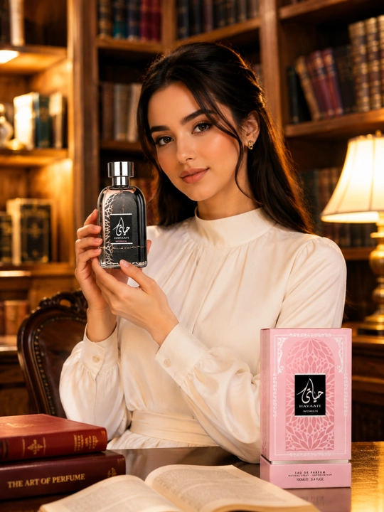 Hayaati Women ayollar atiri 100 ml Eau De Parfum nafis gulli mevali xushbo'y hid