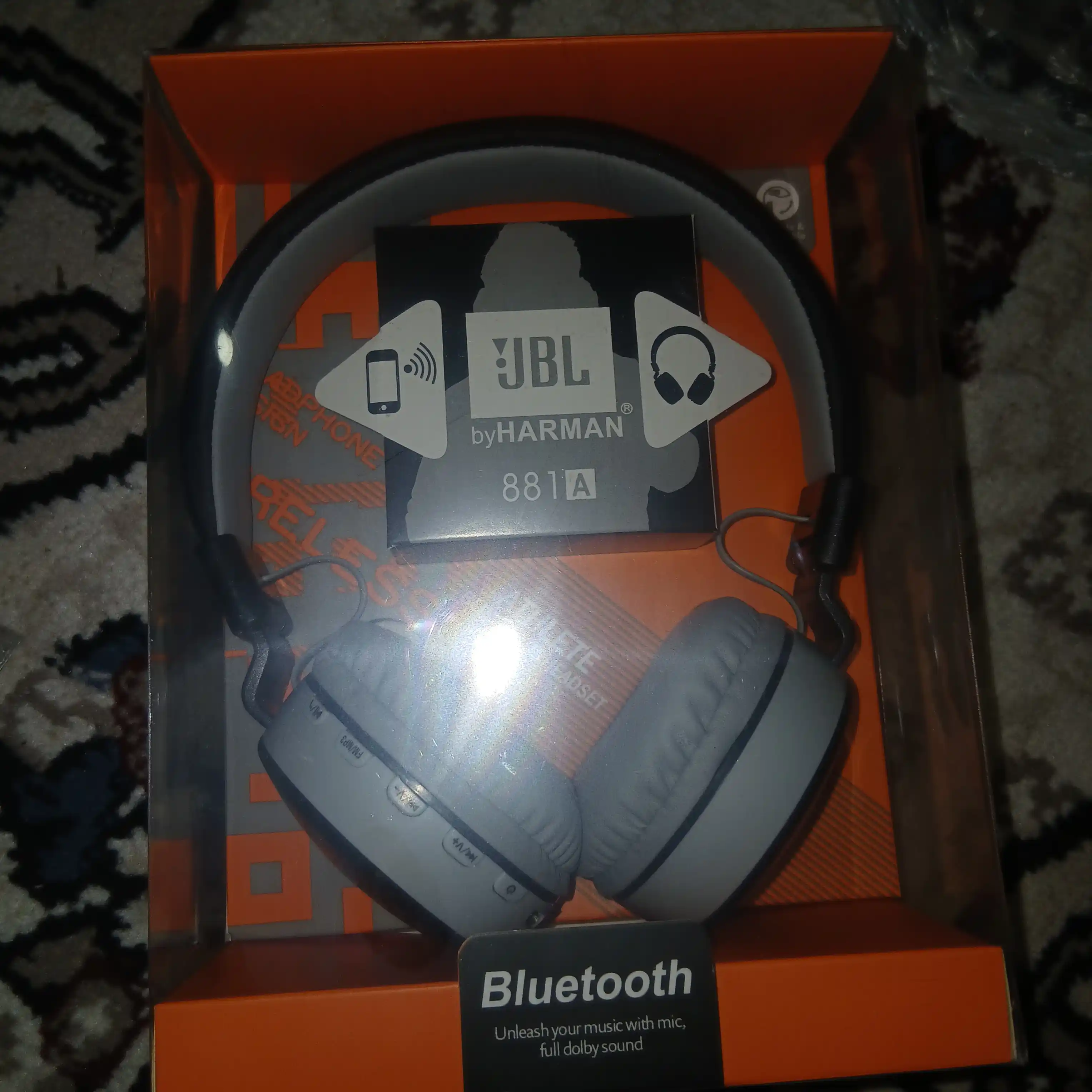 Wireless Ms-881 simsiz quloqchinlar, 3 xil rangda