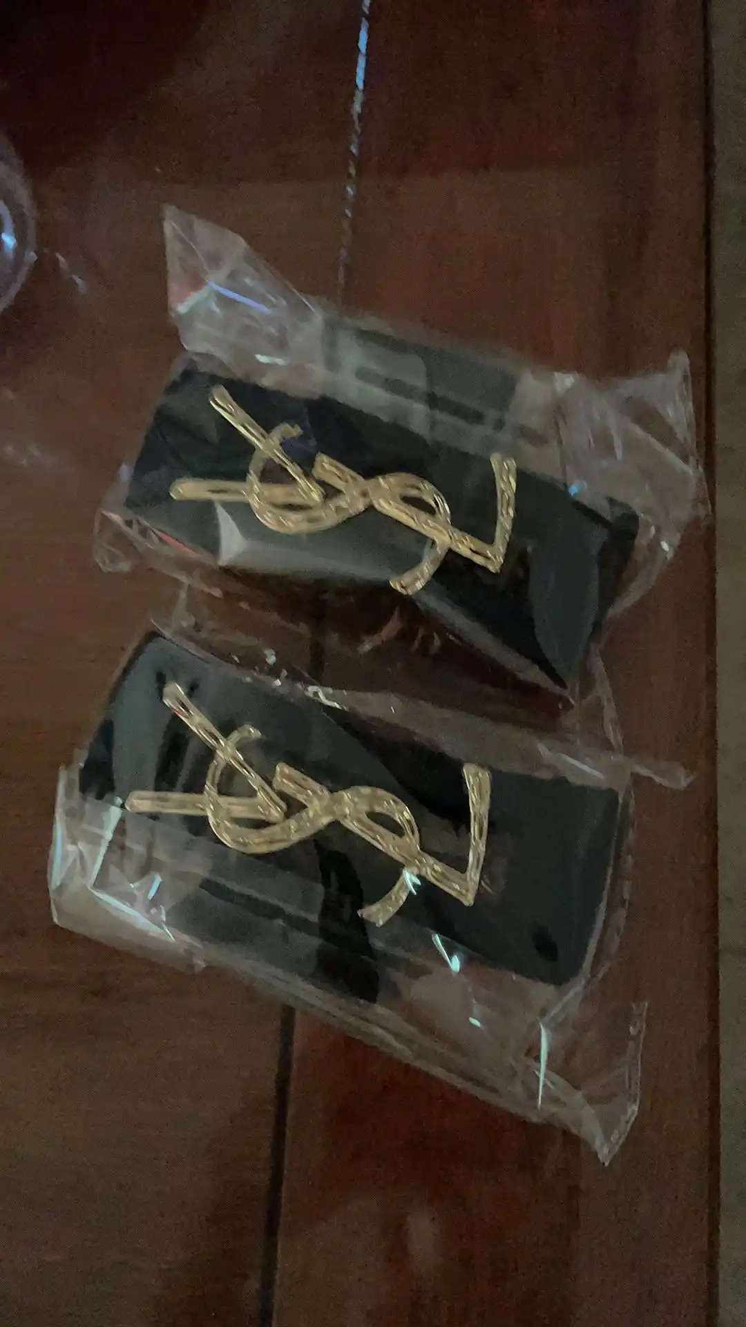 Заколка для волос YSL для девочек, аксессуар для волос