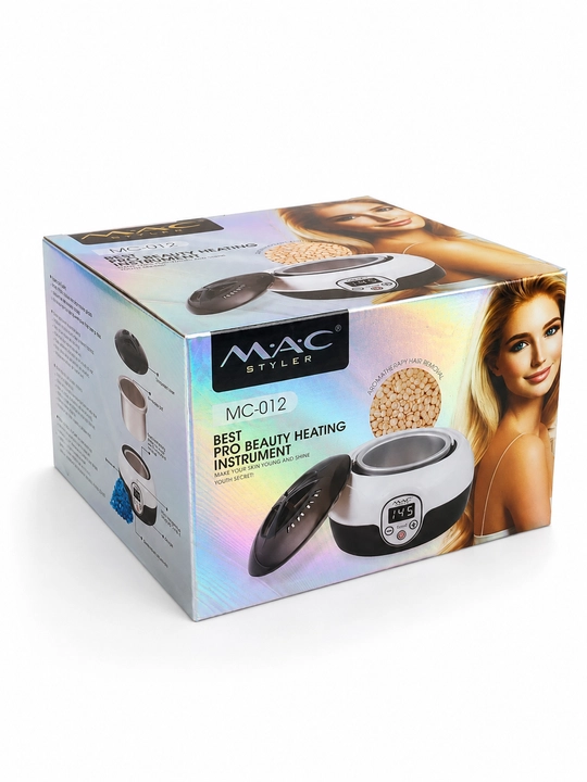 MAC Styler MC-012 LED displeyli professional mum qizdirgich 500 ml depilyatsiya uchun