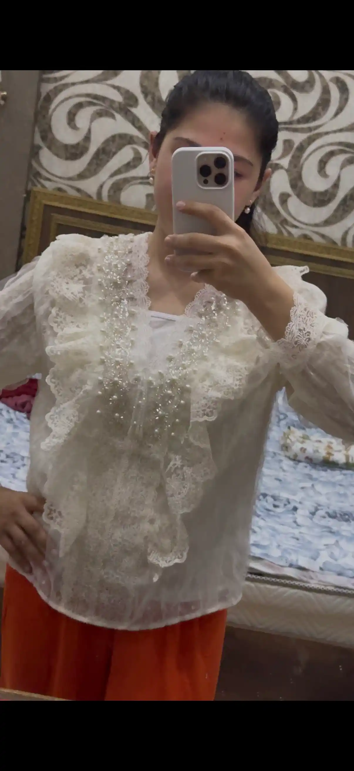 Ayollar uchun bluzka, ofis, o'qish va maktab uchun