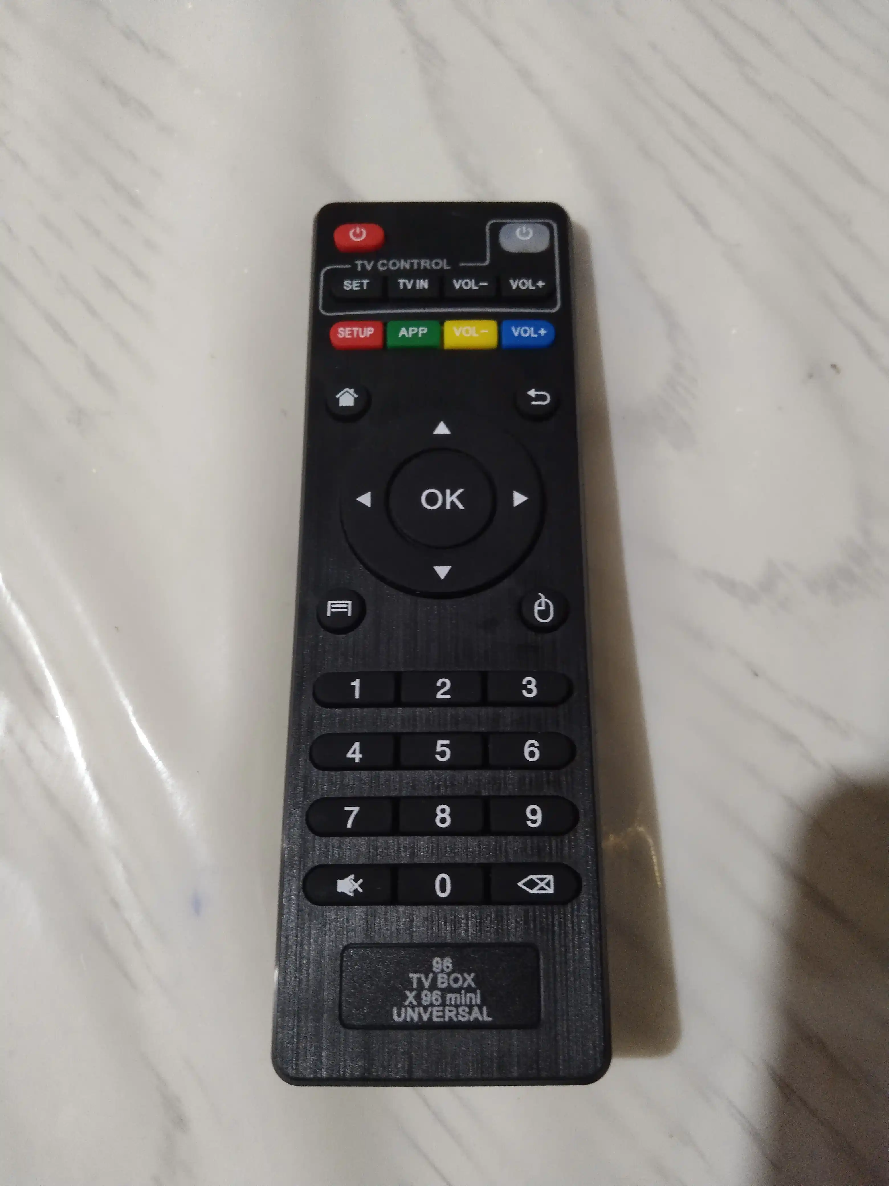 Android TV Box X96mini, X96Q PRO, G10S, Q5 uchun pult ovozli boshqaruv va Air Mouse bilan