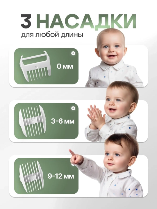 Детская машинка для стрижки VGR , вакуумная, для детей, детский триммер